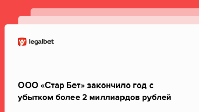 ООО «Стар Бет» закончило год с убытком более 2 миллиардов рублей {legalbet} 623098faca8ae.png
