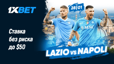 Лацио — Наполи: ставьте без риска на топ матч Серии А с 1xbet! {bethub} 65b24f91a3bf6.png