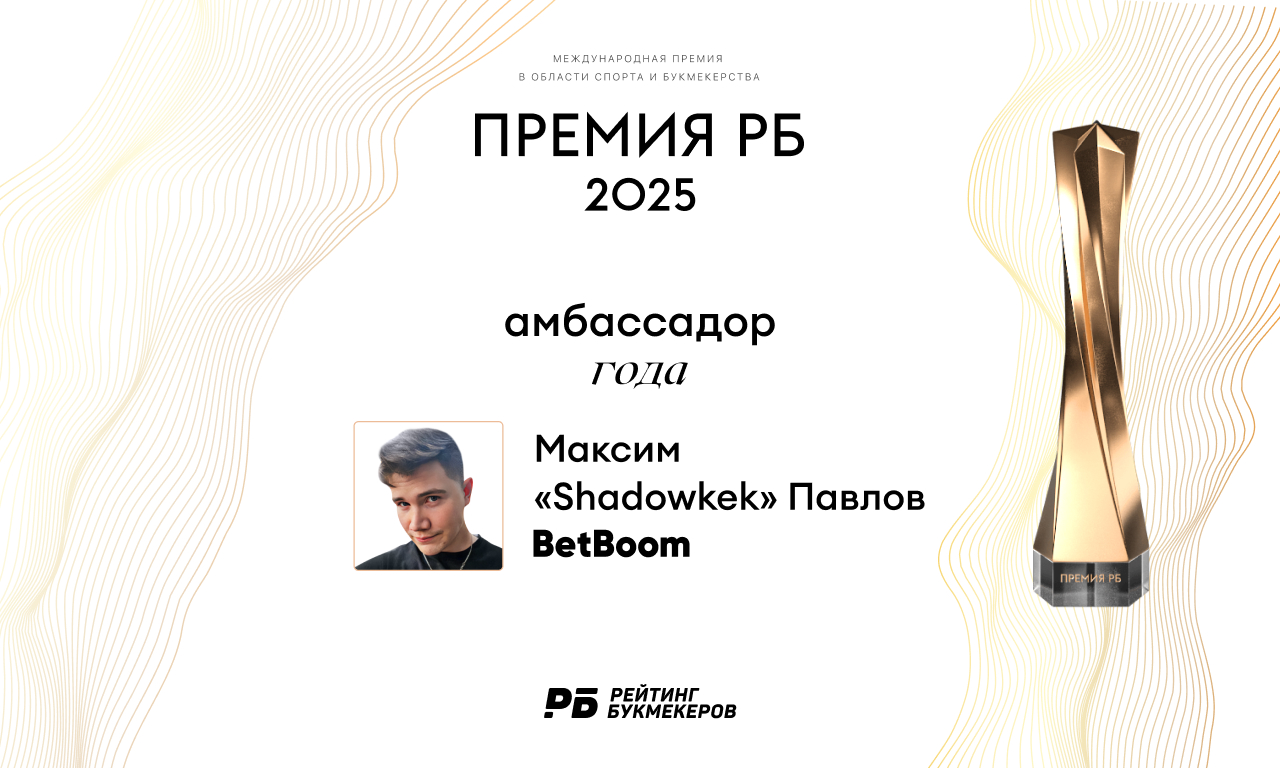 Максим «Shadowkek» Павлов стал амбассадором года