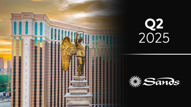 Квартальный доход Las Vegas Sands достиг почти $3,2 млрд