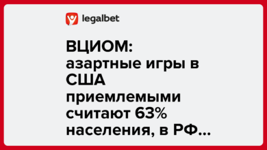 ВЦИОМ: азартные игры в США приемлемыми считают 63% населения, в РФ — 20% {legalbet} 68c8020e547bf.png