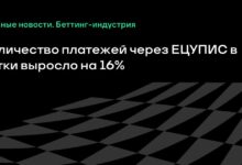 Количество платежей через ЕЦУПИС в сутки выросло на 16%